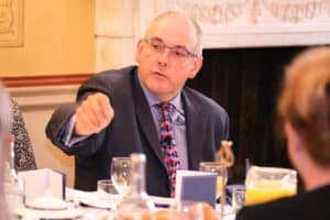 The much-loved Conservative MP discussed the issues facing education in the country covering everything from the legacy of Covid to the skills deficit