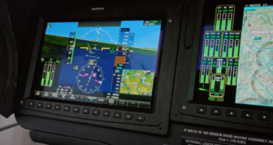 Garmin avionics on board the ML70