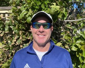 James Jensen, tennis instructor at Pierpont Racquet Club